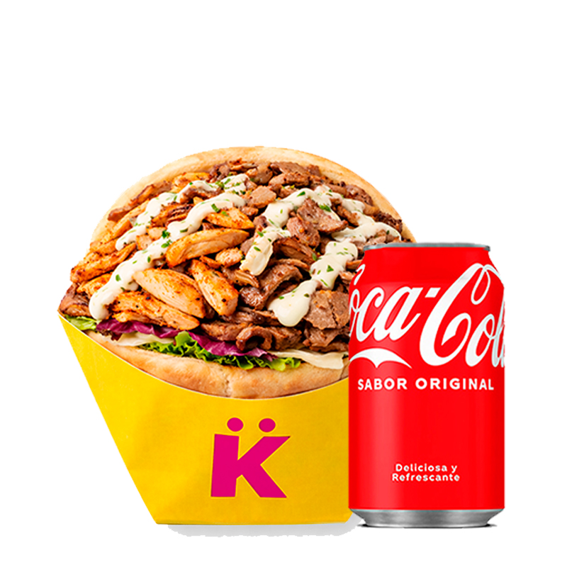 MAK COMBO PITA CON BEBIDA